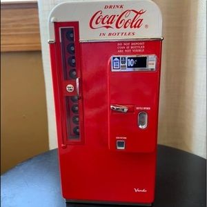 coca cola musical coin box